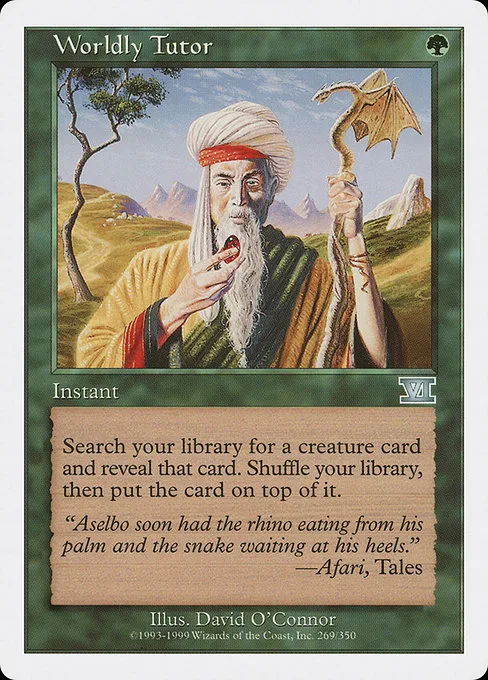 Worldly Tutor · Classic Sixth Edition 269/351