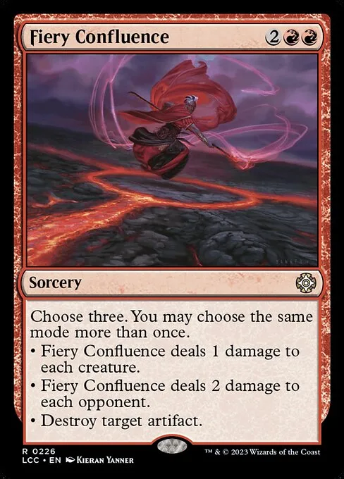 Fiery Confluence · The Lost Caverns of Ixalan Commander 226/370