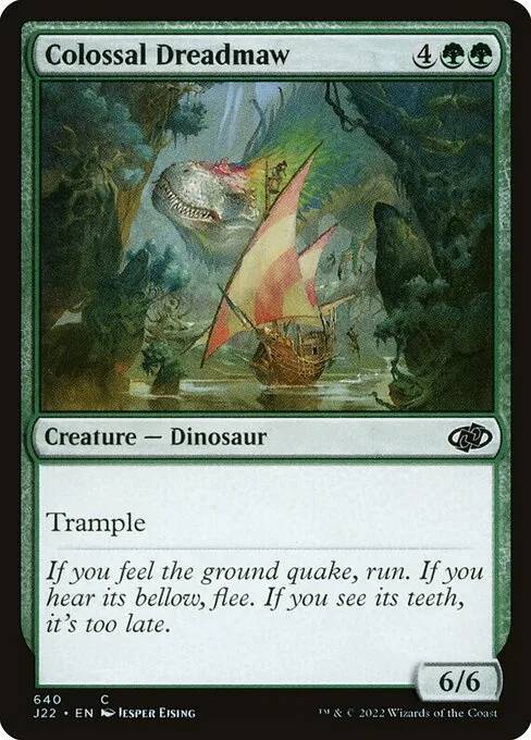 Colossal Dreadmaw · Jumpstart 2022 640/835