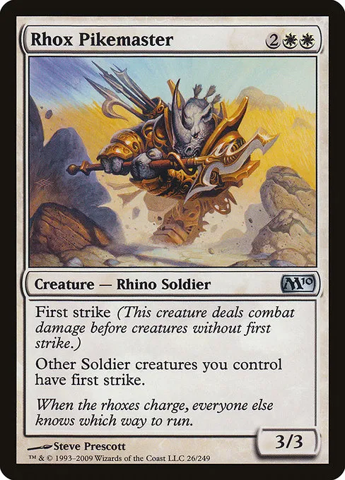 Rhox Pikemaster · Magic 2010 26/249