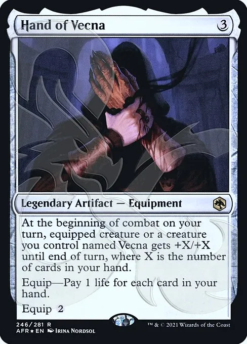 Hand of Vecna · Adventures in the Forgotten Realms Promos 246a/241