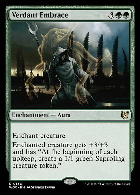 Verdant Embrace · Wilds of Eldraine Commander 136/173