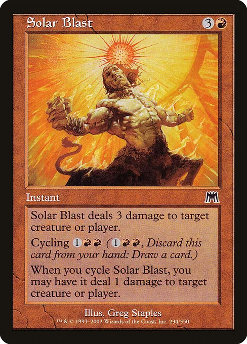 Solar Blast · Onslaught 234/351