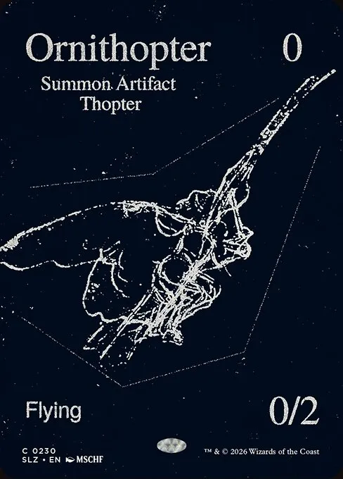 Ornithopter · The Zeta Set 230/21