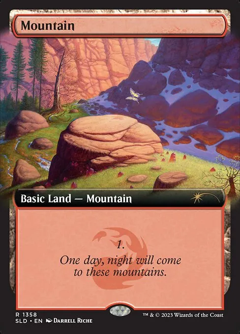 Mountain · Secret Lair Drop 1358/2547