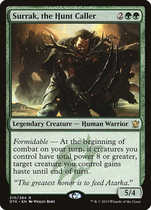 Surrak, the Hunt Caller · Dragons of Tarkir 210/264