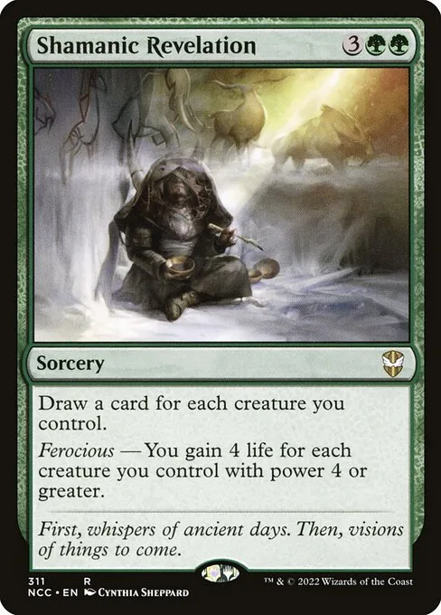 Shamanic Revelation · New Capenna Commander 311/447