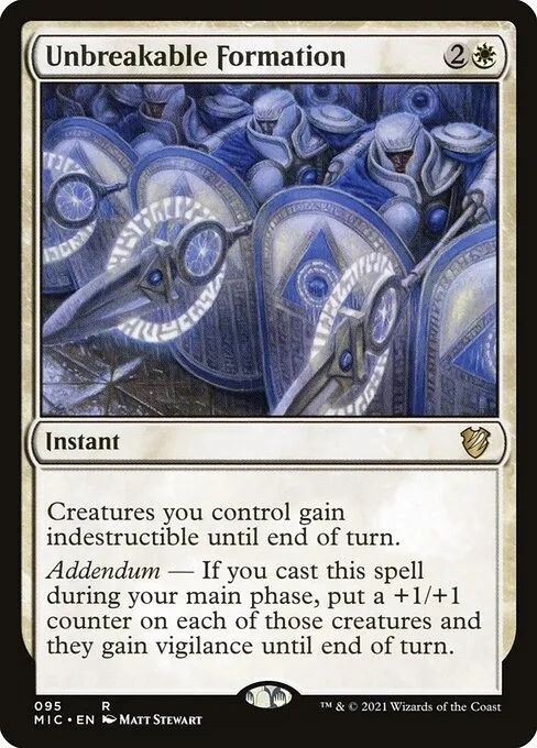 Unbreakable Formation · Midnight Hunt Commander 95/187