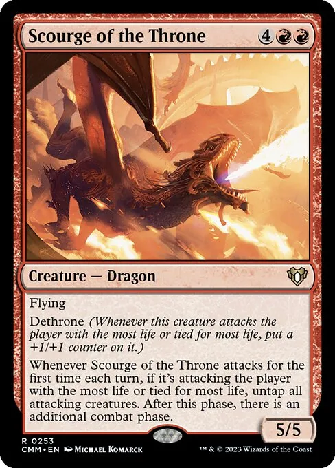 Scourge of the Throne · Commander Masters 253/1067