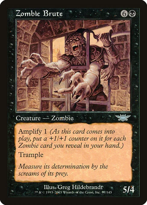 Zombie Brute · Legions 87/145