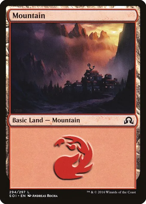 Mountain · Shadows over Innistrad 294/302
