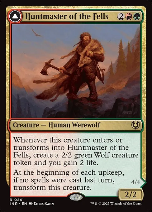 Huntmaster of the Fells // Ravager of the Fells · Innistrad Remastered 241/495
