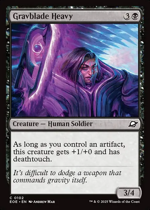 Gravblade Heavy · Edge of Eternities 102/400