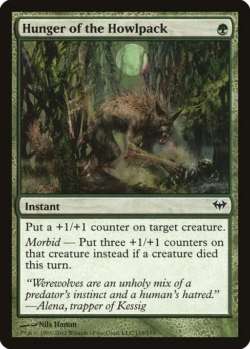 Hunger of the Howlpack · Dark Ascension 119/158