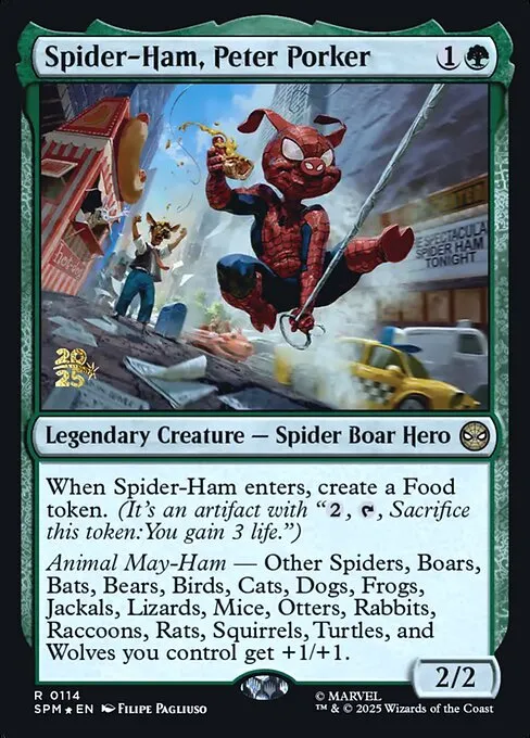 Spider-Ham, Peter Porker · Marvel's Spider-Man Promos 114s/68