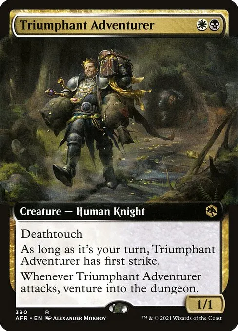 Triumphant Adventurer · Adventures in the Forgotten Realms 390/424