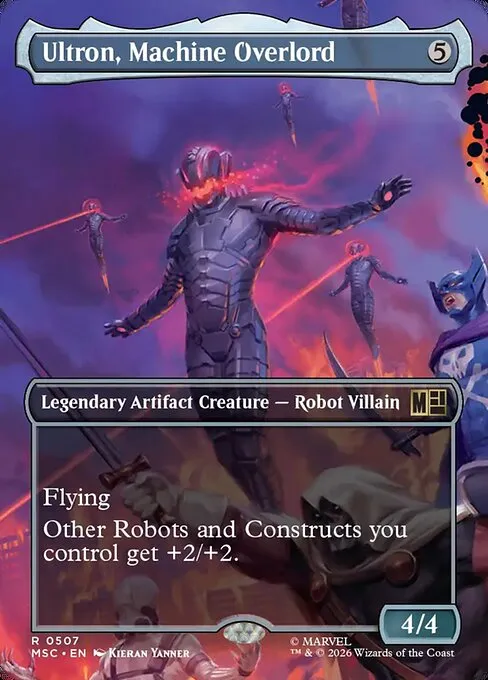 Ultron, Machine Overlord · Marvel Super Heroes Commander 507/9