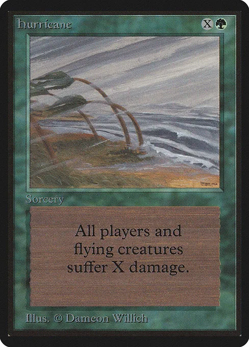 Hurricane · Limited Edition Beta 201/302