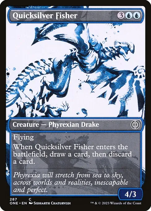 Quicksilver Fisher · Phyrexia: All Will Be One 287/479