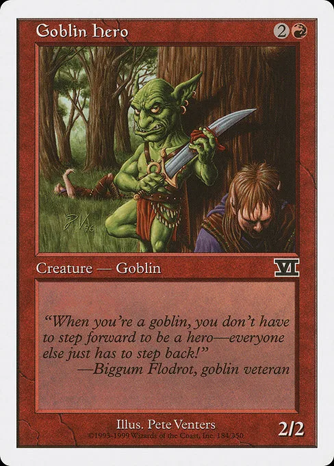 Goblin Hero · Classic Sixth Edition 184/351