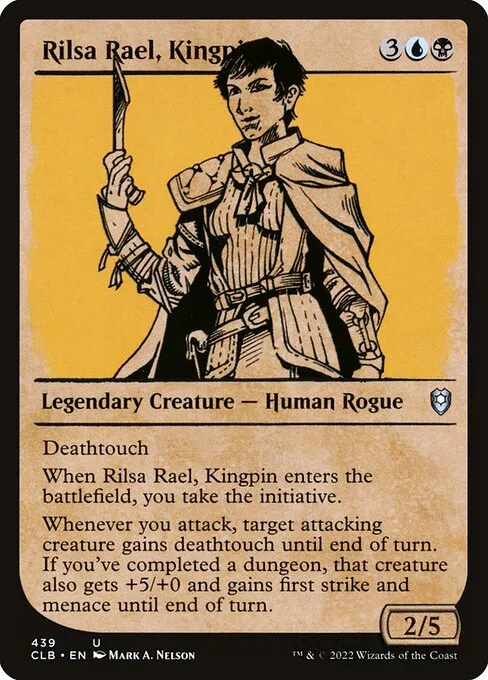Rilsa Rael, Kingpin · Commander Legends: Battle for Baldur's Gate 439/936