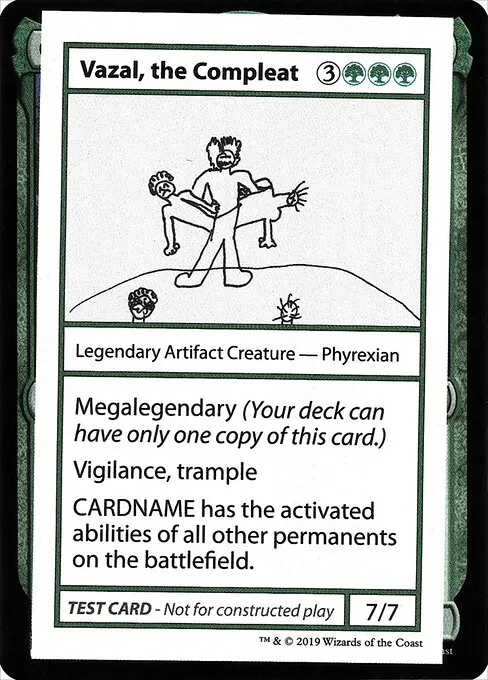 Vazal, the Compleat · Mystery Booster Playtest Cards 2021 85/121