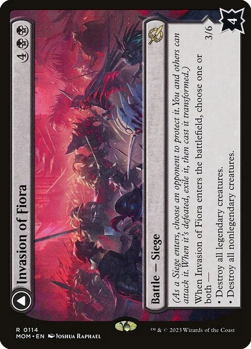 Invasion of Fiora // Marchesa, Resolute Monarch · March of the Machine 114/387