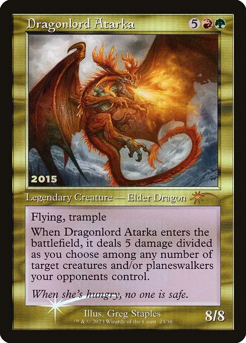 Dragonlord Atarka · 30th Anniversary Play Promos 23/30