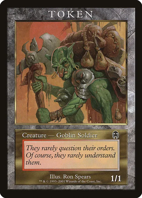 Goblin Soldier · Magic Player Rewards 2001 6/8