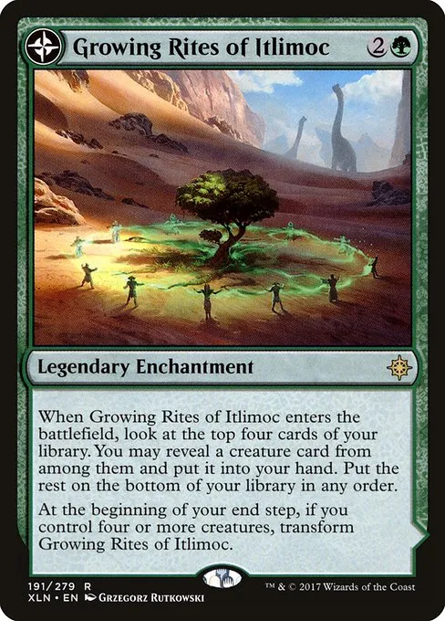 Growing Rites of Itlimoc // Itlimoc, Cradle of the Sun · Ixalan 191/289