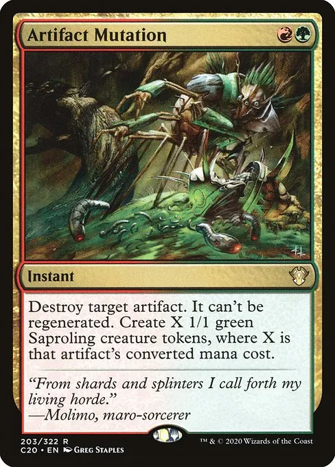 Artifact Mutation · Commander 2020 203/322