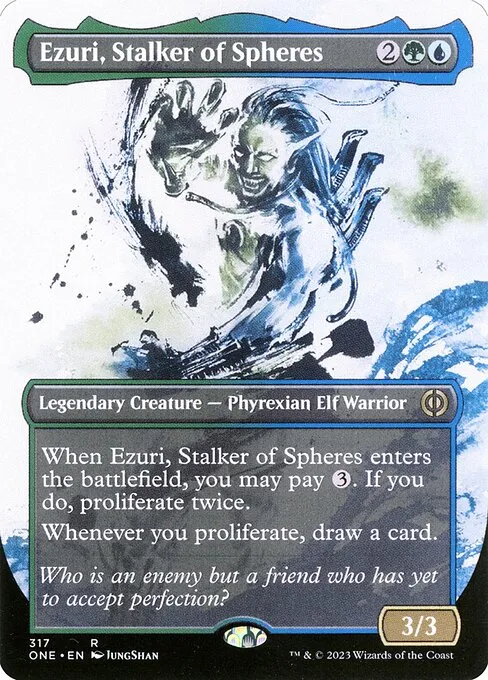 Ezuri, Stalker of Spheres · Phyrexia: All Will Be One 317/479