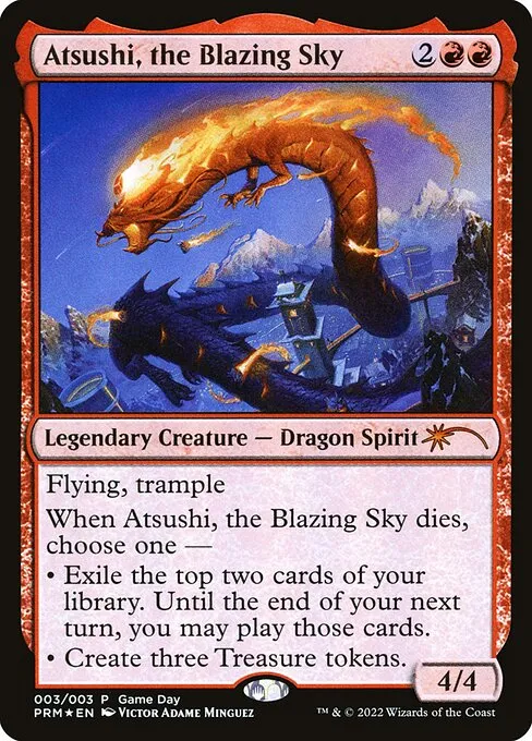 Atsushi, the Blazing Sky · Wizards Play Network 2022 3/6