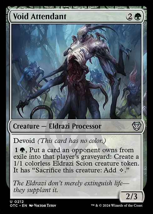 Void Attendant · Outlaws of Thunder Junction Commander 212/342