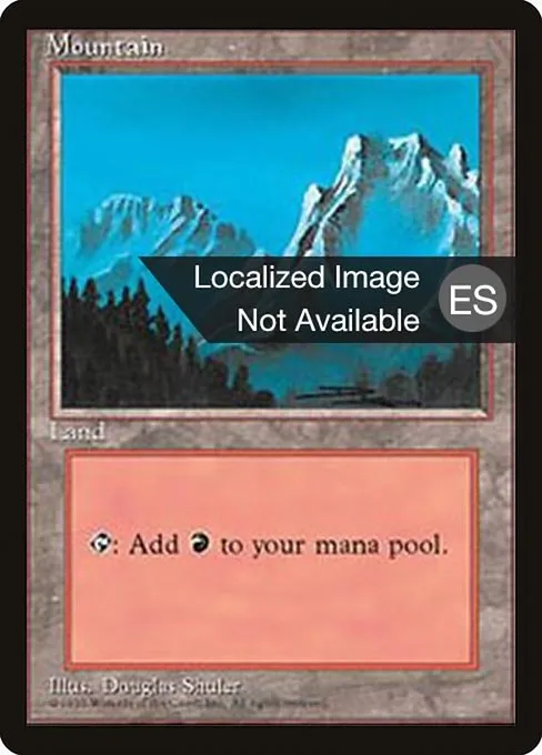 Mountain · Fourth Edition Foreign Black Border 374/378