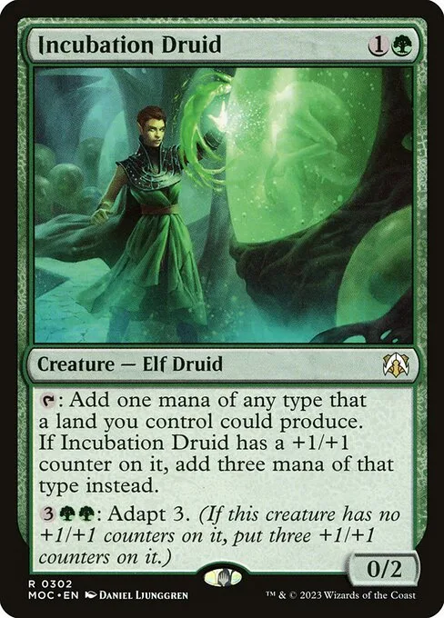 Incubation Druid · March of the Machine Commander 302/450