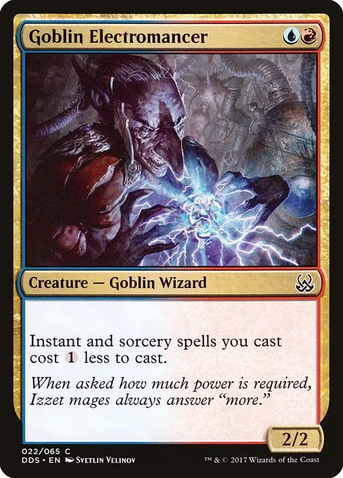 Goblin Electromancer · Duel Decks: Mind vs. Might 22/65