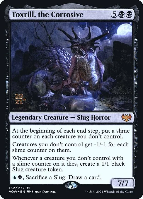 Toxrill, the Corrosive · Innistrad: Crimson Vow Promos 132s/121