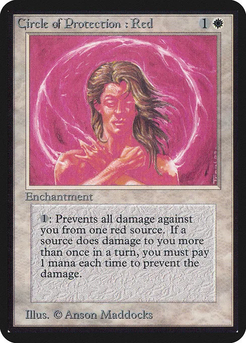 Circle of Protection: Red · Limited Edition Alpha 12/295