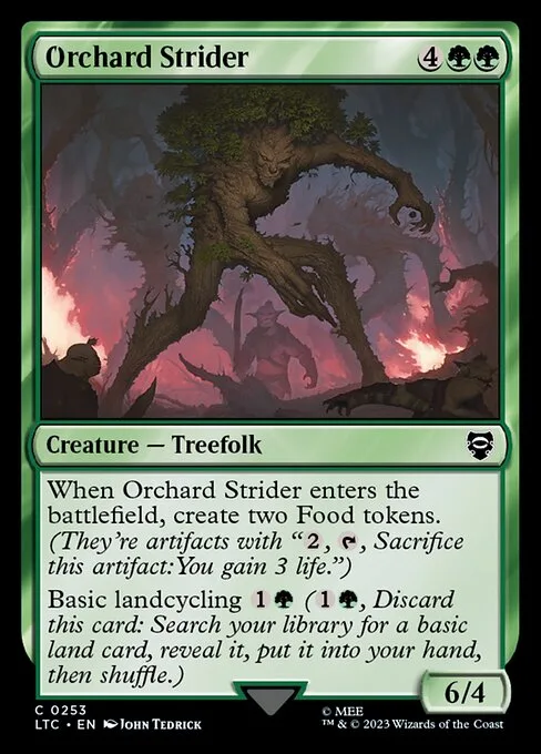 Orchard Strider · Tales of Middle-earth Commander 253/591