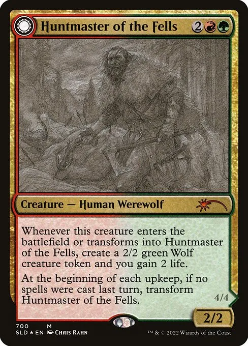 Huntmaster of the Fells // Ravager of the Fells · Secret Lair Drop 700/2547