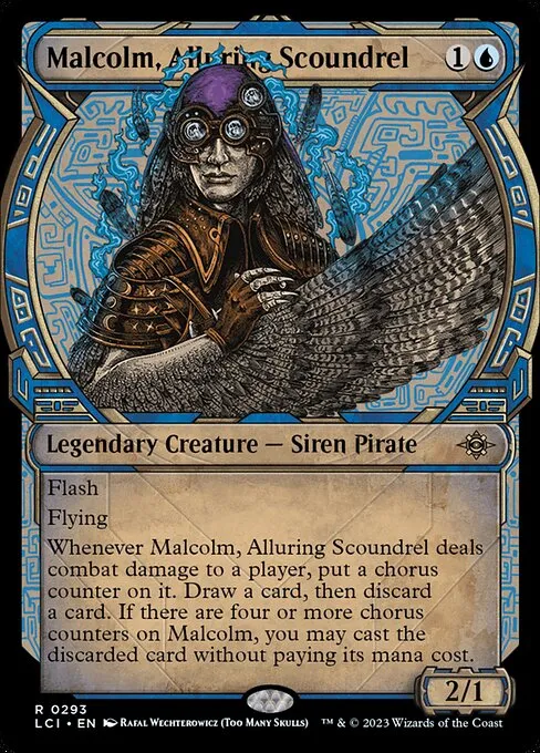 Malcolm, Alluring Scoundrel · The Lost Caverns of Ixalan 293/416