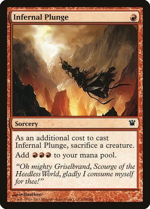 Infernal Plunge · Innistrad 148/264
