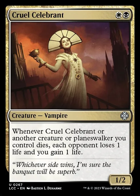Cruel Celebrant · The Lost Caverns of Ixalan Commander 267/370