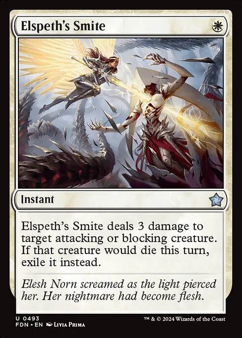 Elspeth's Smite · Foundations 493/771