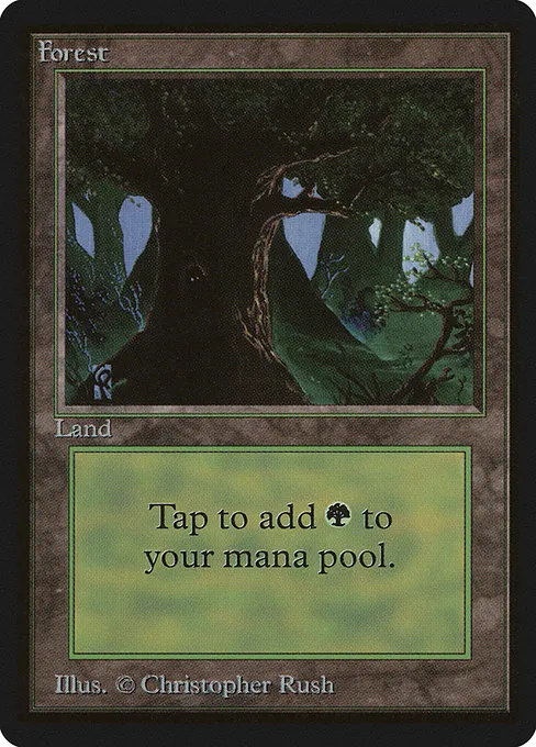 Forest · Limited Edition Beta 302/302