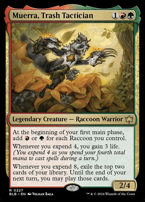 Muerra, Trash Tactician · Bloomburrow 227/398