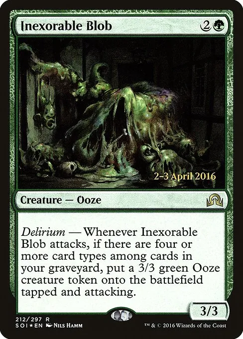 Inexorable Blob · Shadows over Innistrad Promos 212s/90