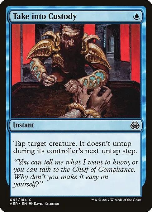 Take into Custody · Aether Revolt 47/197