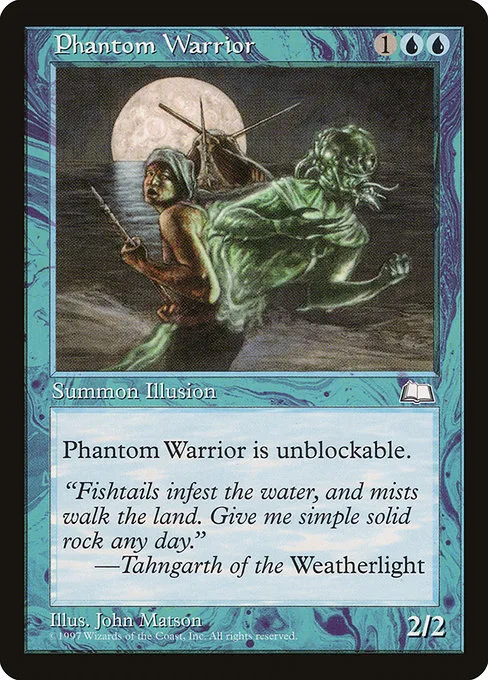 Phantom Warrior · Weatherlight 48/167
